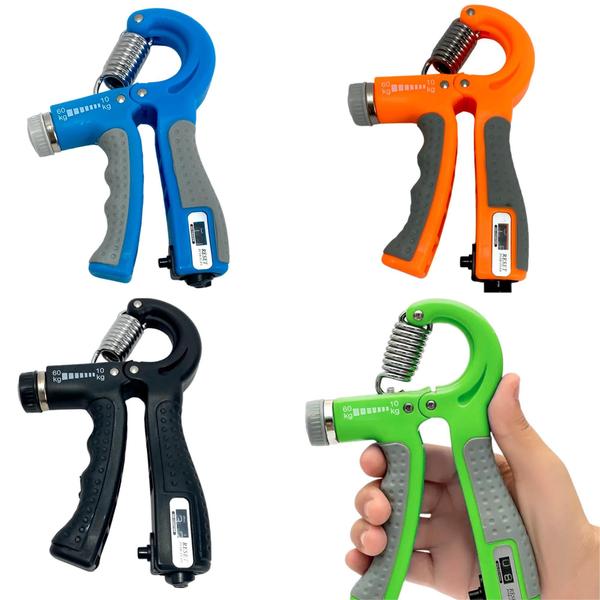 Imagem de Fortalecedor de Antebraço Hand Grip com Contador e Resistência Ajustável Hand Grip