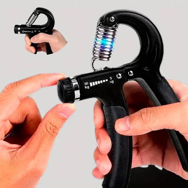 Fortalecedor de Antebraço Hand Grip com Contador e Resistência Ajustável Hand Grip - Lelong Imagem de Fortalecedor de Antebraço Hand Grip com Contador e Resistência Ajustável Hand Grip