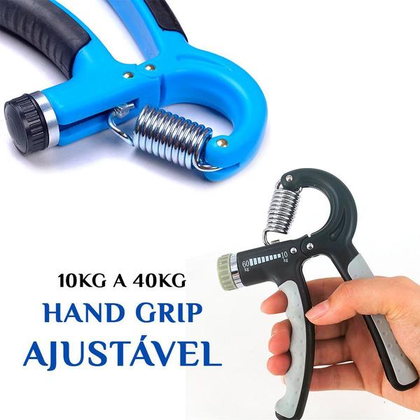 Imagem de Fortalecedor De Mao Hand Grip Com Mola Ajuste de forca 10 a 40 kg Alicate Antebraco