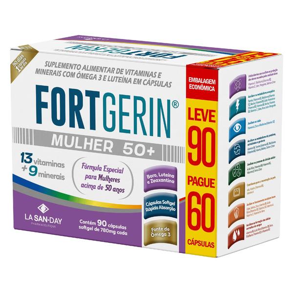 Imagem de Fortgerin Mulher 50+ (90 Cápsulas)