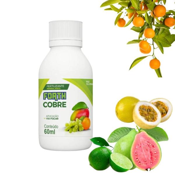 Imagem de Forth Cobre 60ml - Fertilizante Foliar com Cobre, Cálcio e Enxofre para Melhora da Qualidade das Plantas