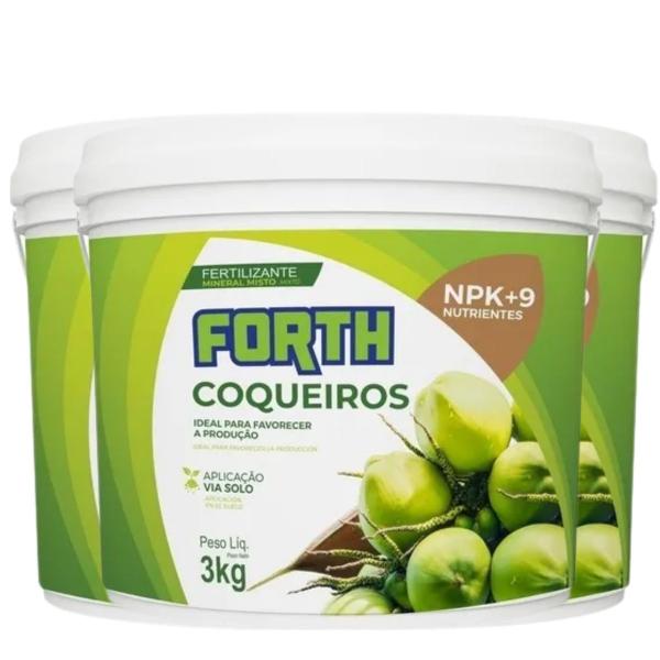 Imagem de Forth coqueiros balde 3 kg npk+9