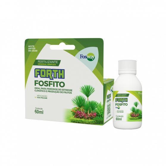 Imagem de Forth Fosfito Fosway 60ml - Fertilizante Orgânico com Alga Marinha para Crescimento Saudável e Resistência ao Estresse Climático