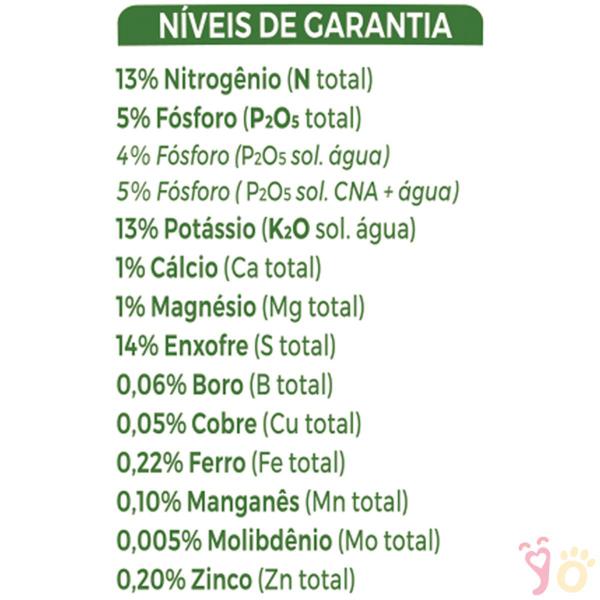 Imagem de Forth Jardim para Manutenção de Plantas de Jardim - 3 Kg