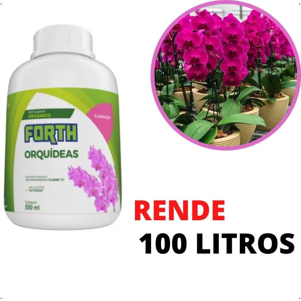 Imagem de Forth Orquídeas Floração 500ml Fertilizante Adubo Orgânico