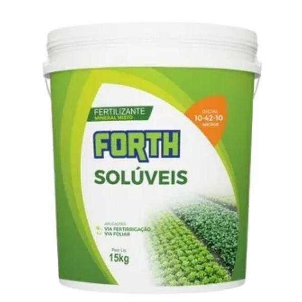 Imagem de Forth Solúvel Produtivo 10-02-30 Adubo Fertilizante 15kg