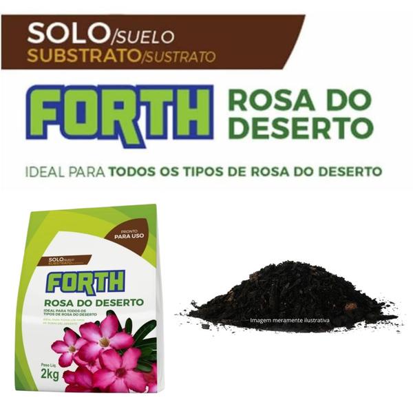 Forth substrato Rosa do Deserto 2kg - Forth Jardim Imagem de Forth substrato Rosa do Deserto 2kg
