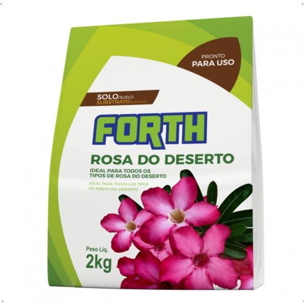 Forth substrato Rosa do Deserto 2kg - Forth Jardim Imagem de Forth substrato Rosa do Deserto 2kg