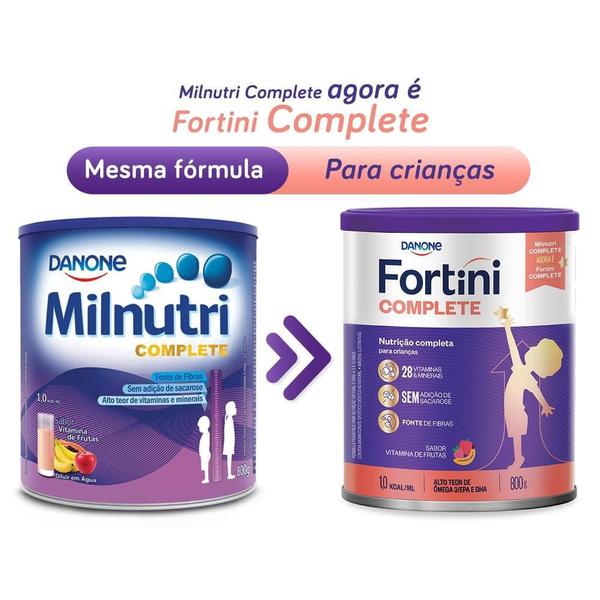 Imagem de Fortini Complete Sabor Vitamina de Frutas 800g