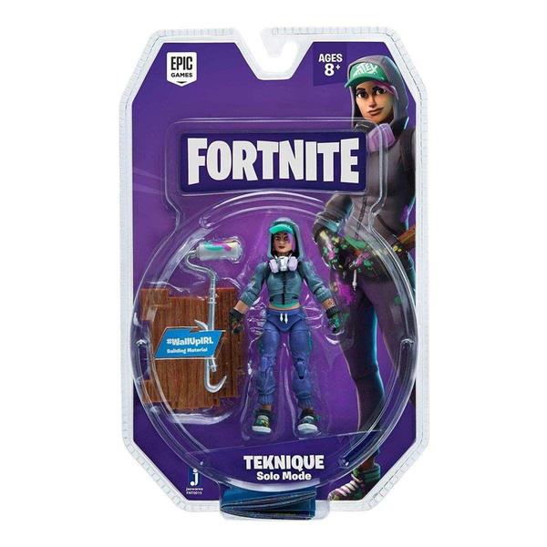 Imagem de Fortnite Figura Teknique 10cm Modo Solo - Sunny