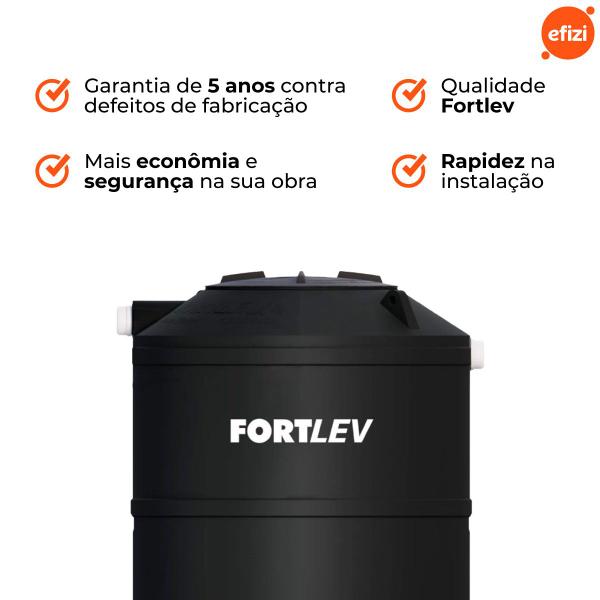 Imagem de Fossa Séptica Biodigestor 700L/Dia Fortlev