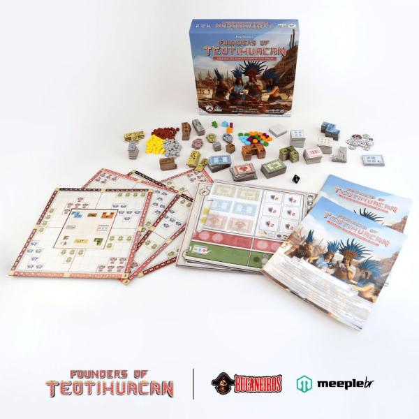 Imagem de Founders of Teotihuacan - BoardGame - Bucaneiros