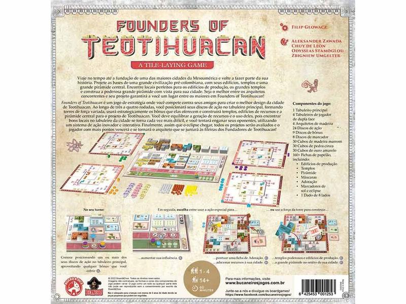 Imagem de Founders of Teotihuacan - Meeple BR - MECA