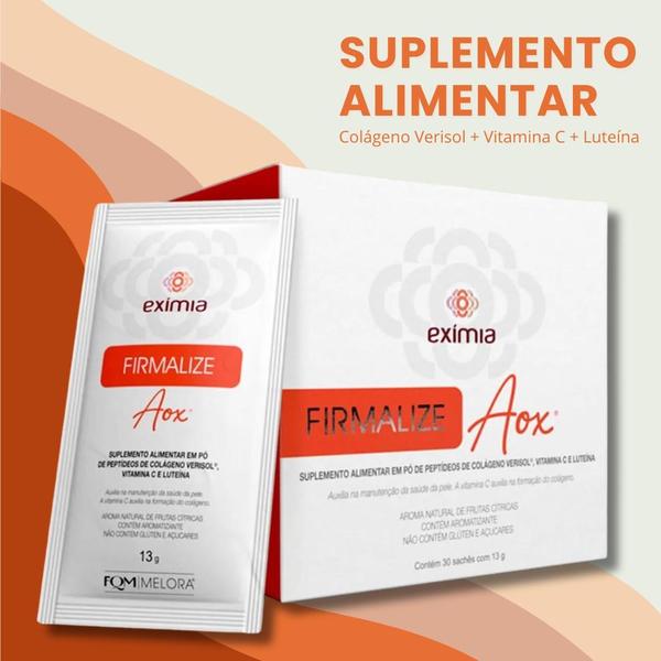 Imagem de FQM Melora Exímia Firmalize Aox Suplemento Alimentar com 30 Sachês 13g cada 