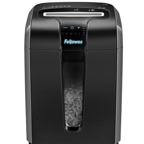 Imagem de Fragmentadora de papel Fellowes 73CI 220v corta 12 folhas partículas Uso 10 min 23L