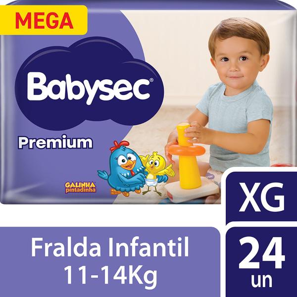 Imagem de Fralda Baby Premium Mega Xg 24 Unidades