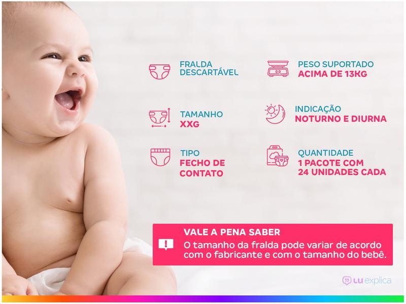 Imagem de Fralda Babysec Galinha Pintadinha Premium