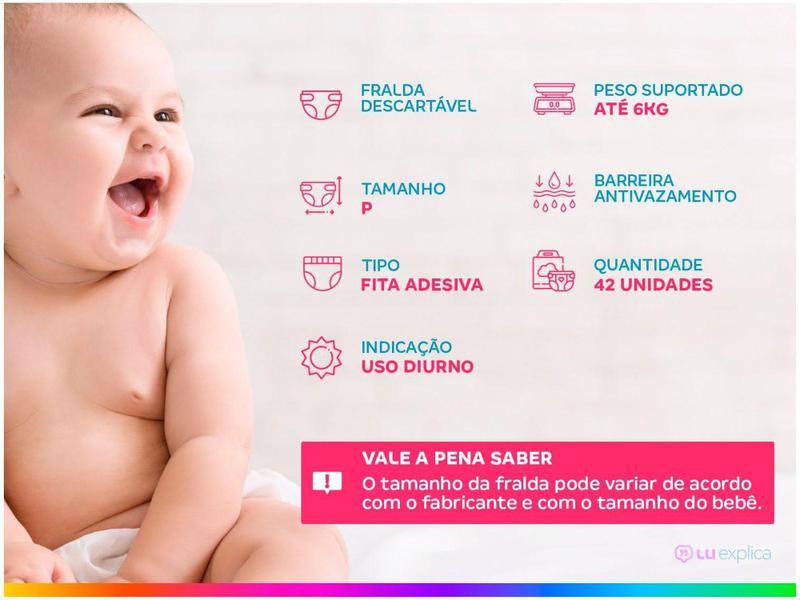 Imagem de Fralda Babysec Galinha Pintadinha Ultrasec - P 42 Unidades