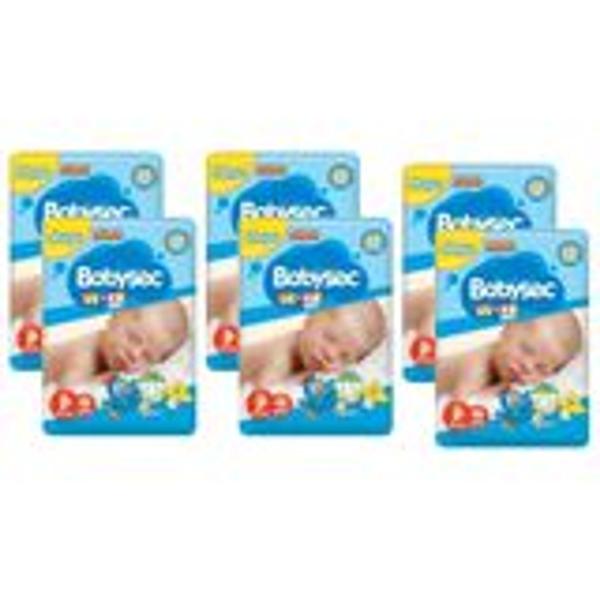 Imagem de Fralda BabySec Ultra Mega 6 Pacotes  Tamanho P - 276 Unidades