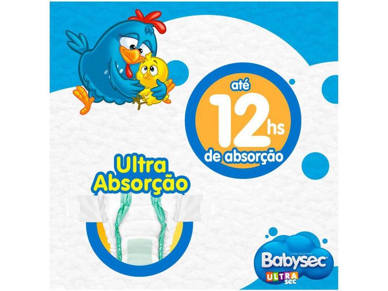 Imagem de Fralda Babysec Ultrasec Galinha Pintadinha Tam. G - 8,5 a 12kg 64 Unidades