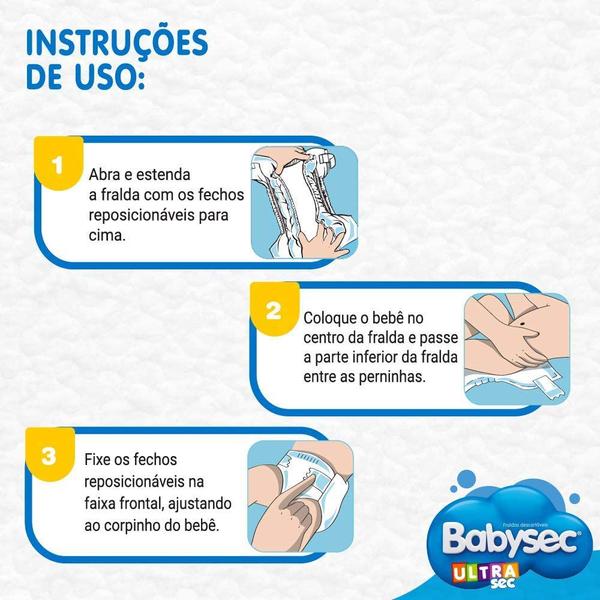 Imagem de Fralda babysec ultrasec galinha pintadinha tamanho xg 12 unidades