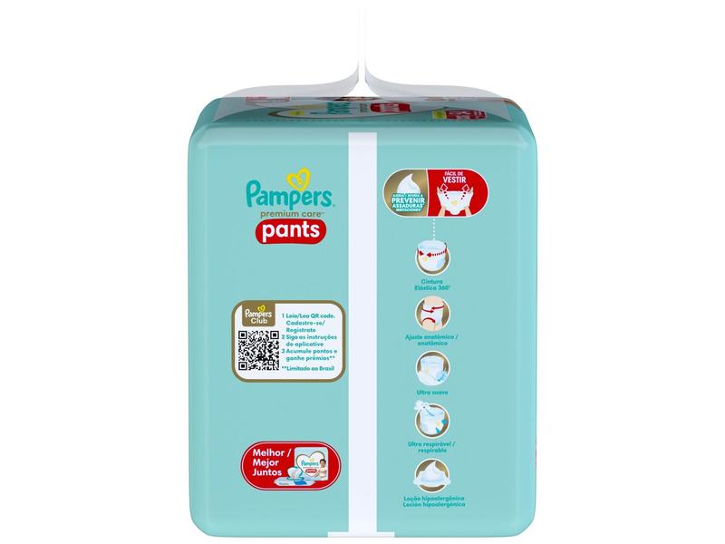 Imagem de Fralda Calças Pampers Premium Care Tam XXXG até 27kg 54 Unidades