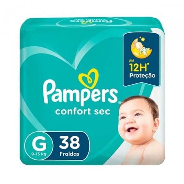 Imagem de Fralda Confort Sec Tamanho G Pampers - 38 Unidades