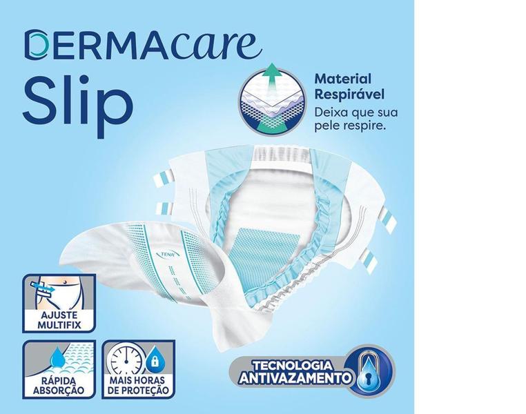 Imagem de Fralda de adulto tena slip dermacare m c/16 geriátrica