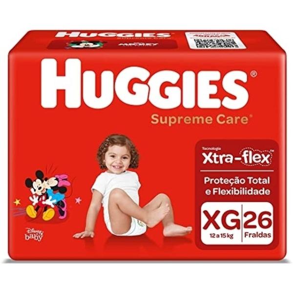 Imagem de Fralda Descartavel Huggies Supreme Care XG 26 Und