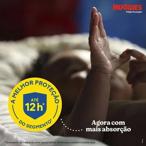 Imagem de Fralda Descartável Huggies Tripla Proteção Meguinha XXG - 26 Tiras