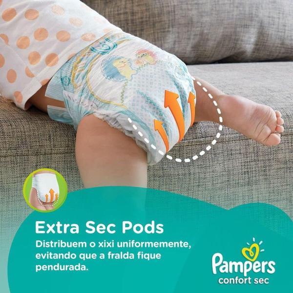 Imagem de Fralda descartavel pampers confort sec mega xg c/34 und