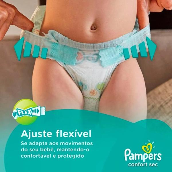 Imagem de Fralda descartavel pampers confort sec mega xxg c/30