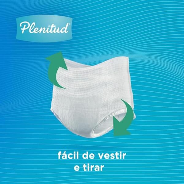 Imagem de Fralda Geriátrica Classic Tamanho P/M Roupa Íntima 24 Unidades Plenitud