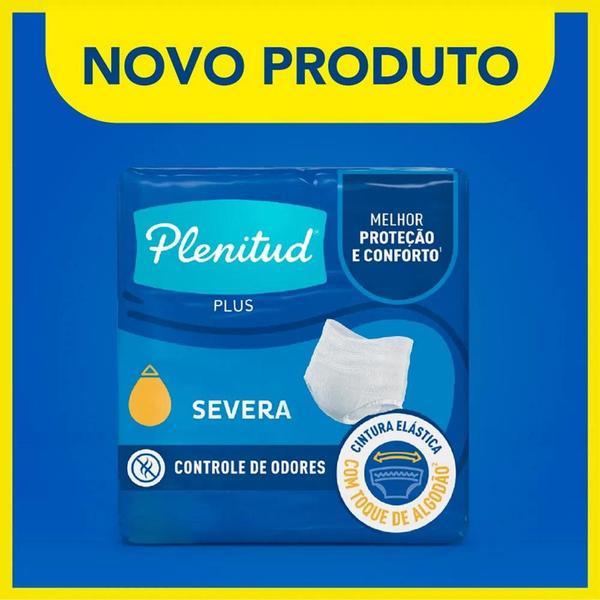 Imagem de Fralda Geriátrica Plenitud Protect Plus Roupa Íntima Descartável 16 Un