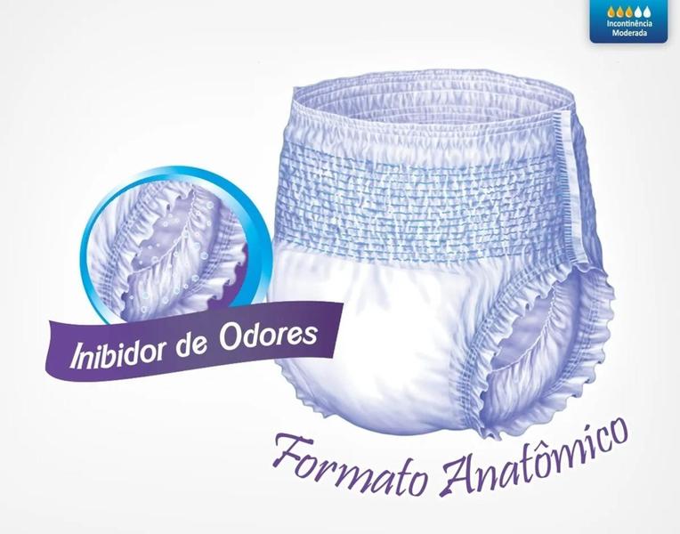 Imagem de Fralda Geriátrica Roupa Intima Higifral Pants P/M 42 Unidades Novidade