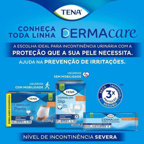 Imagem de Fralda Geriátrica Tena Dermacare Slip M 16 Unidades