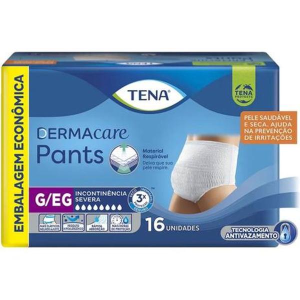 Imagem de Fralda Geriátrica Tena Pants DermaCare Tamanho GEG c16 Unidades