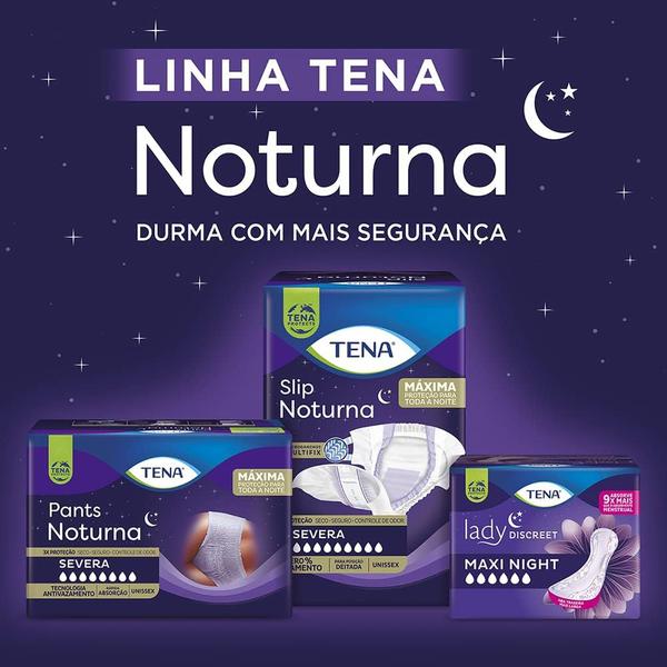 Imagem de Fralda Geriátrica Unissex Tena Slip Noturna M Absorção Intensa 16 unidades