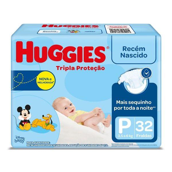 Imagem de Fralda HuGGies Disney Tripla Protecao Jumbo P com 32 unidades