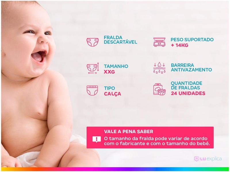 Imagem de Fralda Huggies Supreme Care - Roupinha Tam. XXG + 14kg 24 Unidades