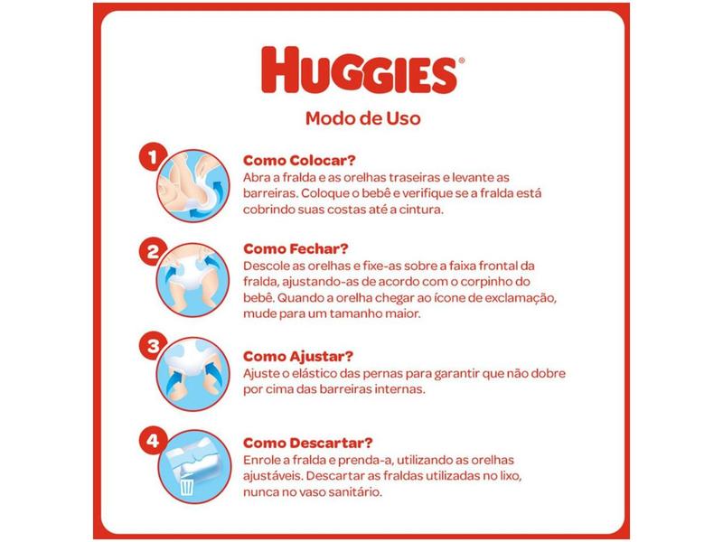 Imagem de Fralda Huggies Supreme Care Tam. M