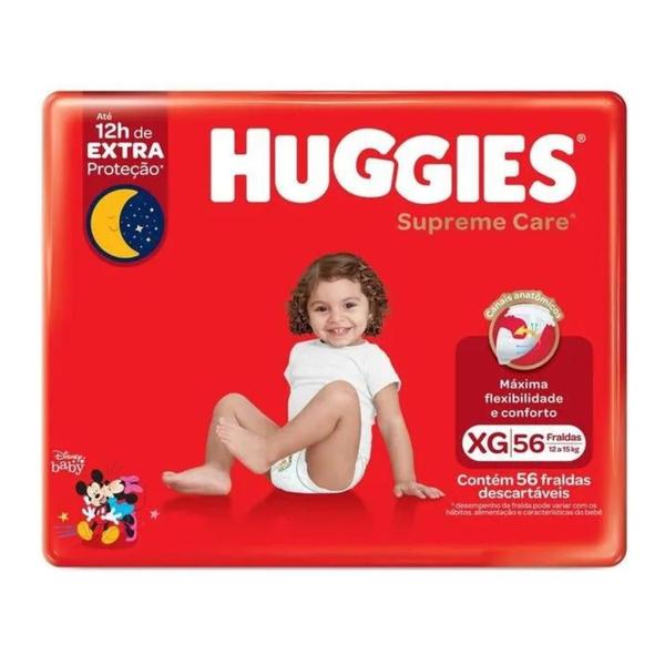 Imagem de Fralda Huggies Supreme Care Xg 56 Unidades