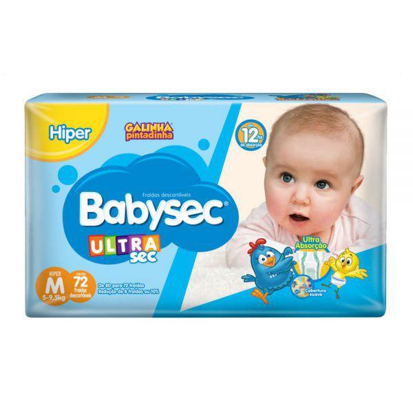 Imagem de Fralda Infantil Babysec Ultrasec Hiper