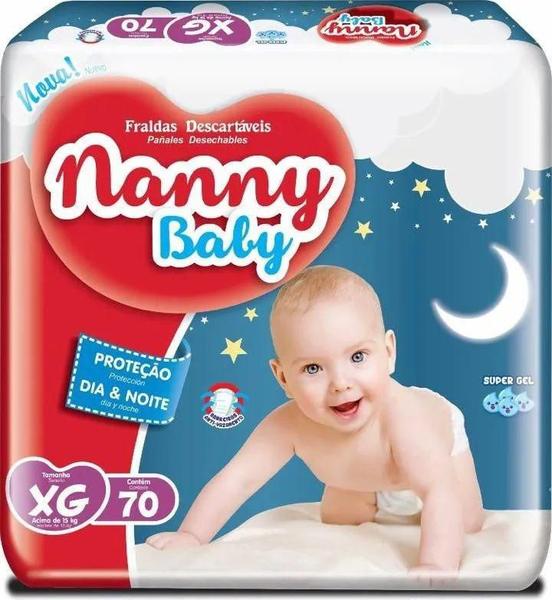 Imagem de Fralda Infantil Enzzo  Baby Atacado Direto Da Fábrica XG Com 70 Unidades 