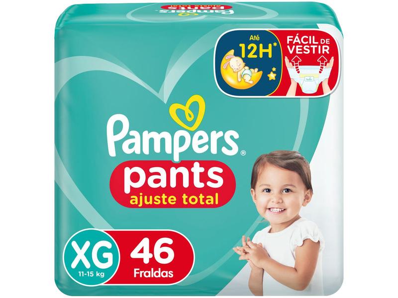 Imagem de Fralda Pampers Ajuste Total Pants Calça