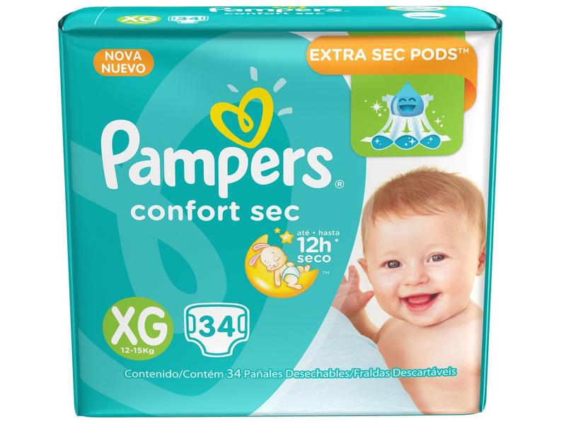 Imagem de Fralda Pampers comfort sec XG