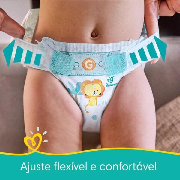 Imagem de Fralda Pampers Confort Sec Com 16 Unidades Descartáveis Tamanho XXG