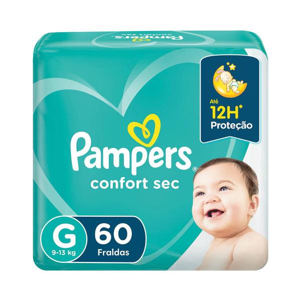 Imagem de Fralda Pampers Confort Sec G 60 Unidades