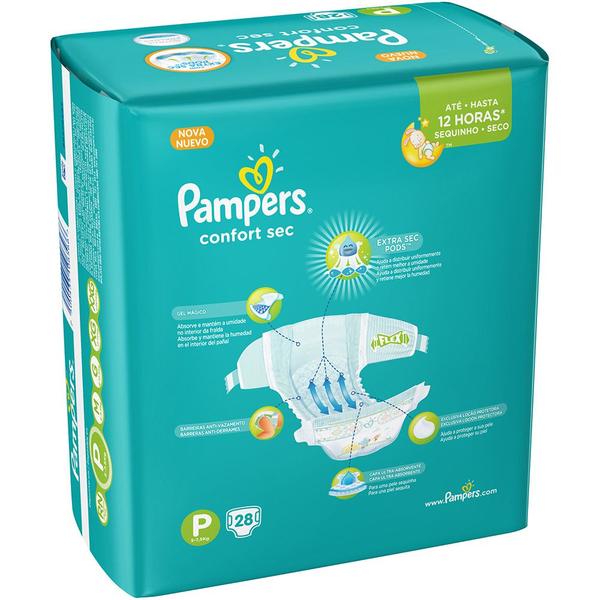 Imagem de FRALDA PAMPERS CONFORT SEC JUMBO P/28un