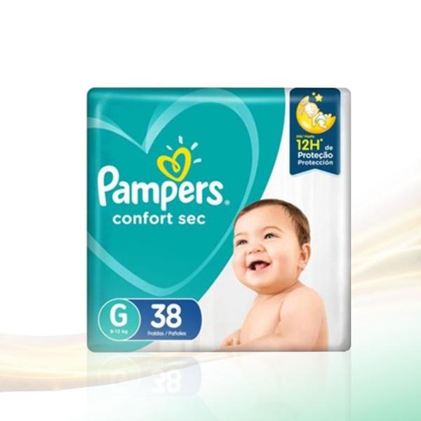 Imagem de Fralda Pampers Confort Sec Mega G 38 Unidades